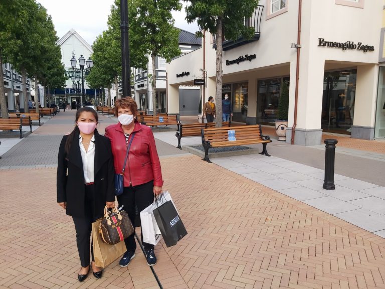 Shoppen in Roermond met ma
