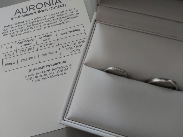 De ringen zijn binnen!